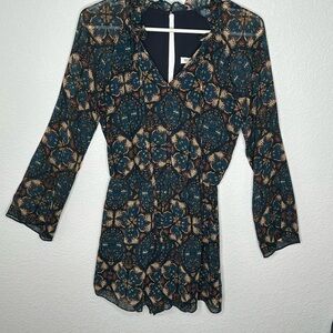 BCBGeneration Patterned Romper